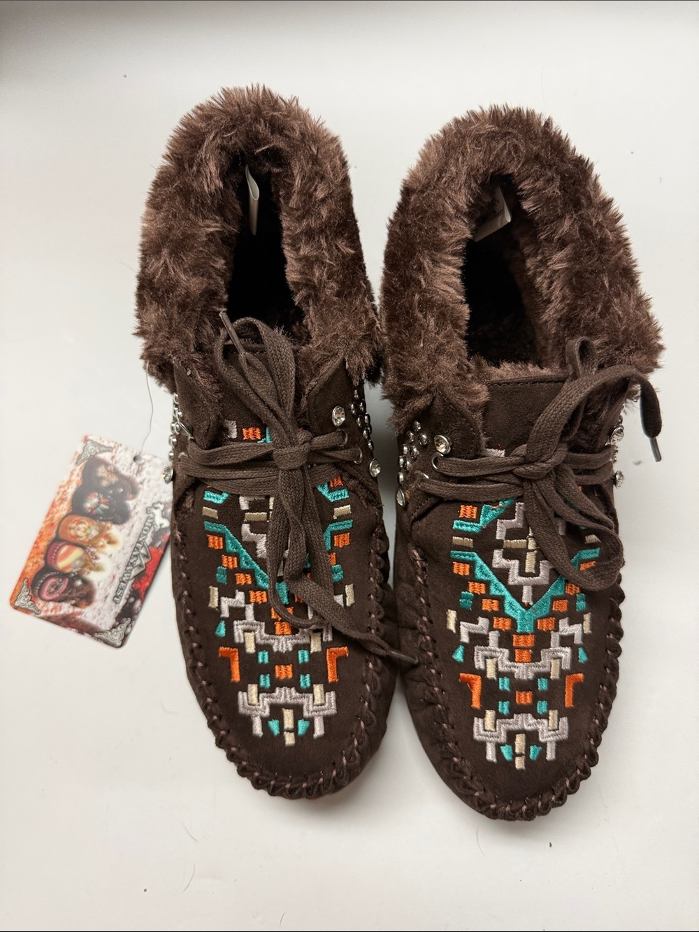 Montana West  moccasin shoe